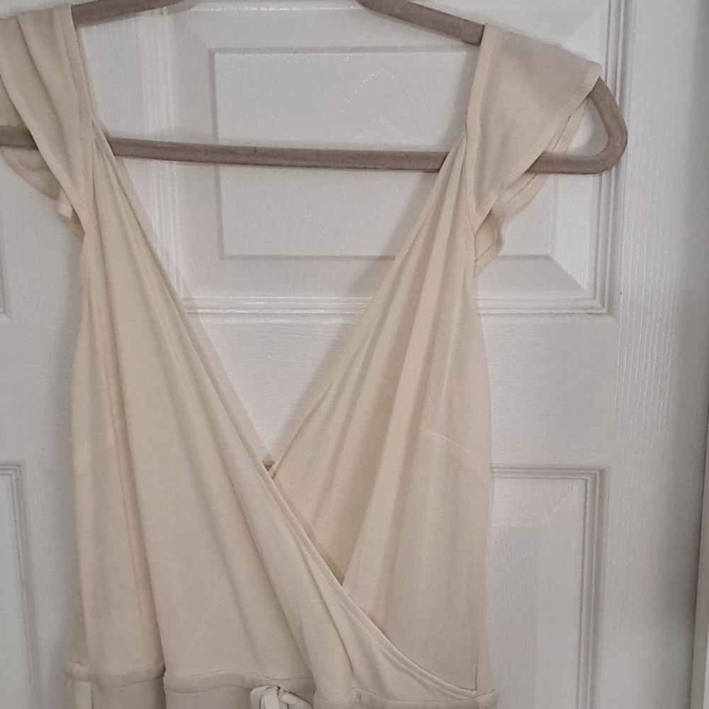 Tracy Reese Silk Champagne - Vintage- Dress